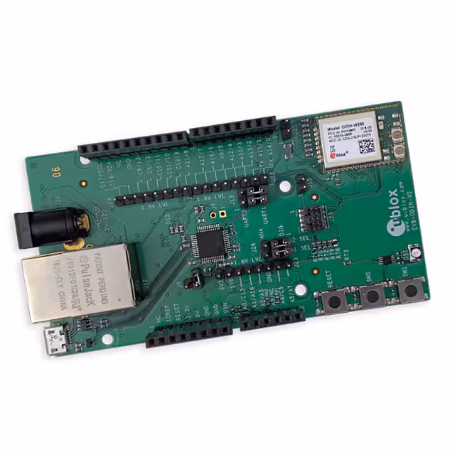 EVK-ODIN-W260 u-blox  Cartes de kits d'évaluation et de développement RF